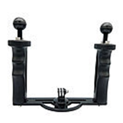 Hyperion Gopro Twin Handle Pro Tray Incl Ball Mount And Go Pro Adaptor